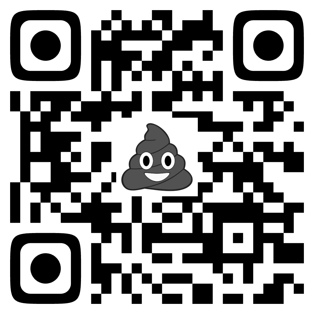 QR code to play the Stool Slingers game